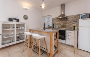Kuchyň nebo kuchyňský kout v ubytování Holiday Home Dobropoljana V