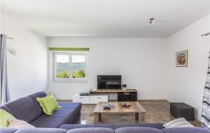 TV a/nebo společenská místnost v ubytování Four-Bedroom Holiday Home In Blato Na Cetini