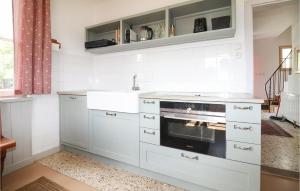Kuhinja oz. manjša kuhinja v nastanitvi Ferienhaus Mit Garten