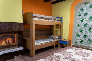 Postel nebo postele na pokoji v ubytování Апартамент "Цвети"