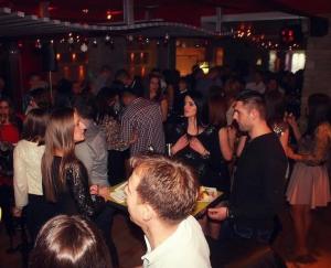 a group of people dancing at a party at Hotel Snezna Kraljica Jahorina in Jahorina
