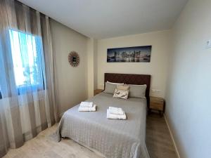 Giường trong phòng chung tại Villa Preciosa +27 ảnh