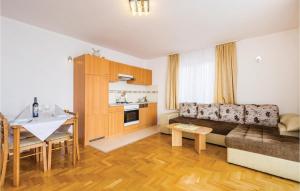 Kuchyň nebo kuchyňský kout v ubytování Cozy Apartment In Moscenicka Draga