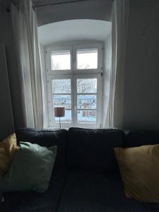 Posezení v ubytování Altstadtwohnung Balve