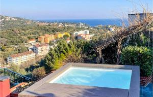 The swimming pool at or close to Stunning Home In Celle Ligure Sv,