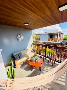 Villa Sapê 13的阳台或露台