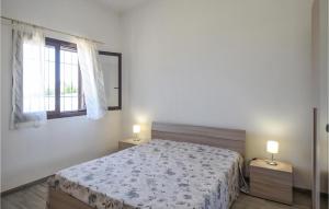 Postel nebo postele na pokoji v ubytování Beautiful Home In Floridia