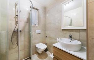 Koupelna v ubytování Apartment Premantura Iii