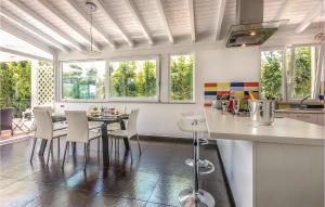 Køkken eller tekøkken på Villa Blanca