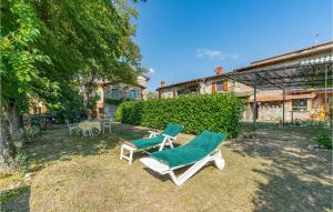 A garden outside Casa Mazzocchi