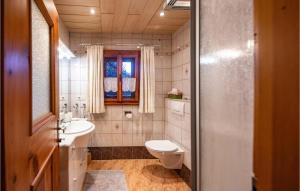 Koupelna v ubytování Gemuetliche Ferienwohnung Werf