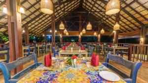 Restaurace v ubytování Siddhalepa Ayurveda Resort - All Meals, Ayurveda Treatment and Yoga