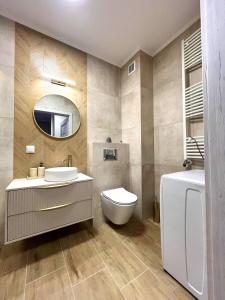 Ένα μπάνιο στο Apartament DanHouse 3