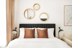 Katil atau katil-katil dalam bilik di 1597-4 Brand new Studio Prime UES W&D walk to C park