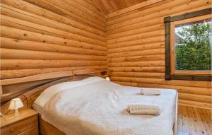 Posteľ alebo postele v izbe v ubytovaní Amazing Home In Ravna Gora With Sauna