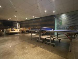 Χώρος καθιστικού στο Wakra Inn Hotel Apartments