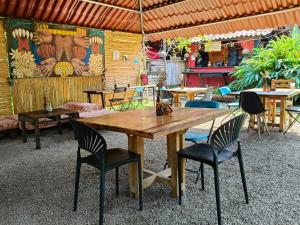 Veitingastaður eða matsölustaður á Ekko Hostel