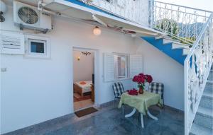 Balkón alebo terasa v ubytovaní Apartment Omis Put Borka V