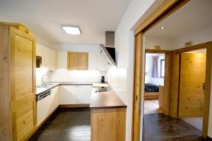 Kuchyňa alebo kuchynka v ubytovaní Superior Chalet Tiroler Madl + 27 fotografií