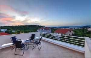 Balkón nebo terasa v ubytování Holiday Home Murter With Sea View 01