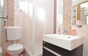 Koupelna v ubytování Apartment Supetar Ive Vojnovica