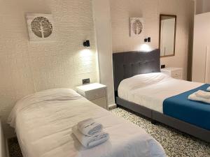 Hotel Arganda客房内的一张或多张床位