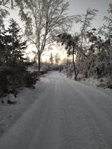 Zimmerův Statek durante l'inverno