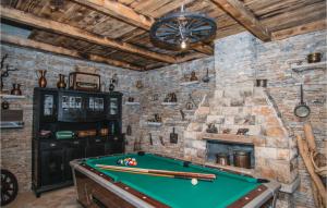 Biliár nebo kulečník v ubytování Amazing Home In Gornje Podbablje + 37 fotografií