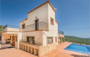 The swimming pool at or close to Beautiful Home In Sant Miquel Daro