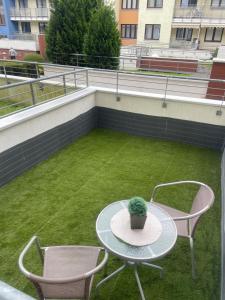 Balkón alebo terasa v ubytovaní Apartament Maja Zielone Tarasy Kołobrzeg