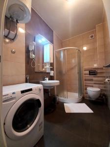 Et badeværelse på NM Apartman