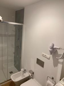 Kúpeľňa v ubytovaní hotel la trainera + 34 fotografií