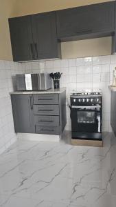 Kuchyň nebo kuchyňský kout v ubytování Dahlia