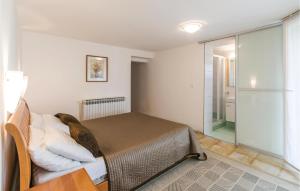 Posteľ alebo postele v izbe v ubytovaní Apartment Dracice Vi