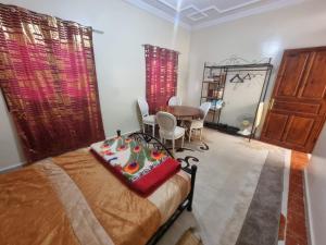 Χώρος καθιστικού στο Appartement du Fleurs