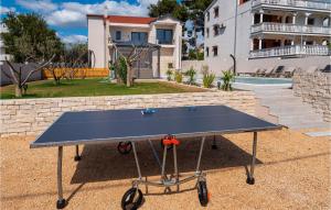 Stolní tenis v ubytování Cozy Home In Biograd Na Moru With Sauna nebo okolí