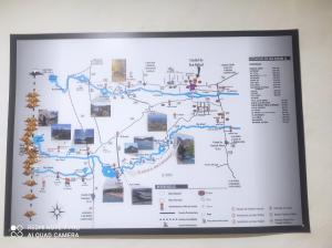 un mapa de anahuacahuarmaongaongaonga en el cuaderno en DEPARTAMENTOS SUMAJ JALLP`A, en San Rafael