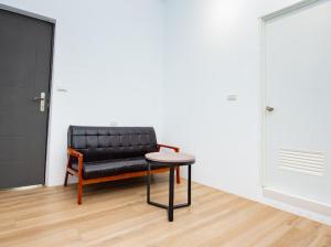 Istumisnurk majutusasutuses Chao Hostel