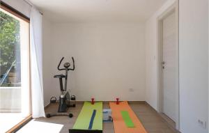 Centrum fitness w obiekcie Cozy Home In Labin With Wifi