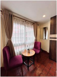 Posezení v ubytování Satkar Boutique Home
