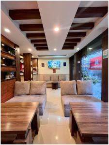 Posezení v ubytování Satkar Boutique Home