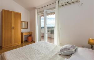 Posteľ alebo postele v izbe v ubytovaní Apartment Vukovarska Ix