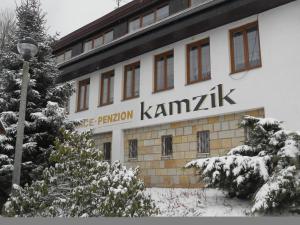 Penzion Kamzík v zimě