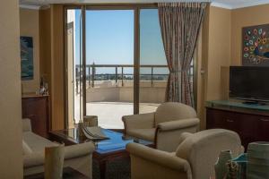 Posezení v ubytování Cassia Hotel Jerusalem