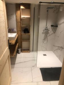 Koupelna v ubytování Appartement 6 personnes + 12 fotografií