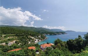 a view of a town and a body of water at Apartment Gruda With Sea View 02 in Molunat