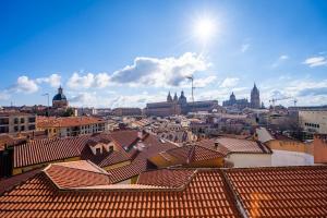 Nespecifikovaný výhled na destinaci Salamanca nebo výhled na město při pohledu z hotelu