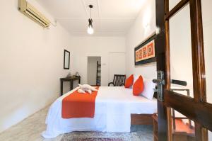 Letto o letti in una camera di Remli Villa