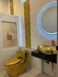 Et badeværelse på Lajida pool villa