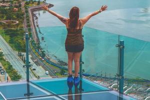 Επισκέπτες που μένουν στο Ocean View Private Room Balcony, Pool, Rooftop Gym Next to Hilton Panama